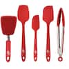 Kaluns Heat Resistant Rubber Silicone Spatula (Set of 8) K-STSB8-HD - The  Home Depot