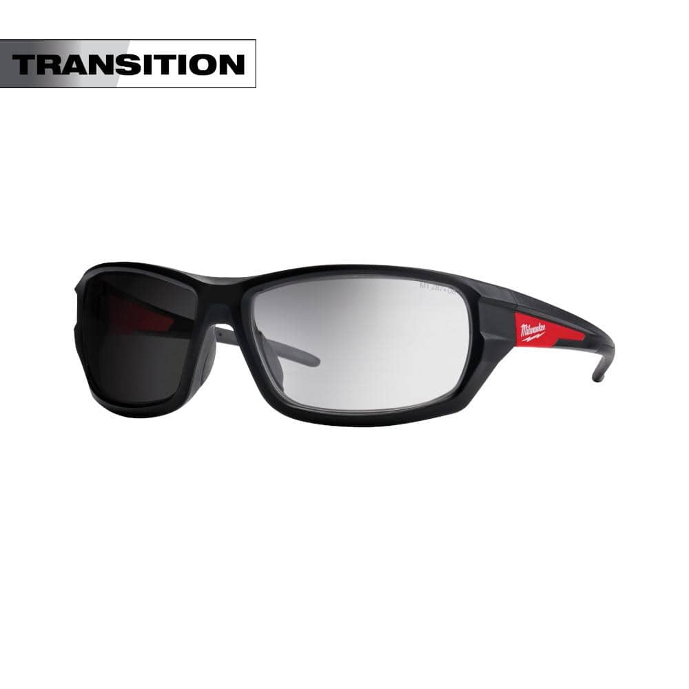 Milwaukee Performance Safety Glasses with Anti-Scratch Transition