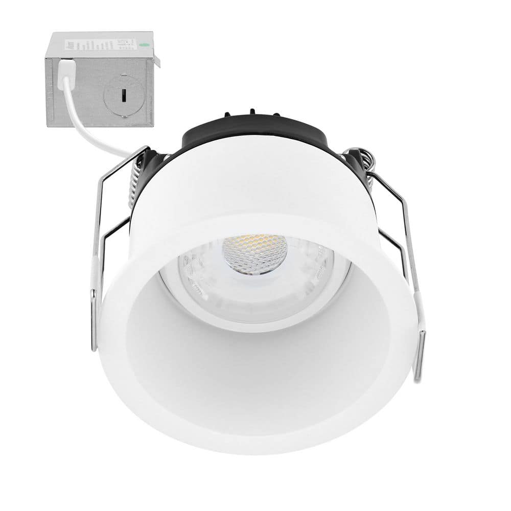 2 in. 5 CCT Adjustable LED Slim Regressed Eyeball Gimbal Downlight, 600 Lumens Color Selectable, 360° Rotation price history on PriceWatchPro
