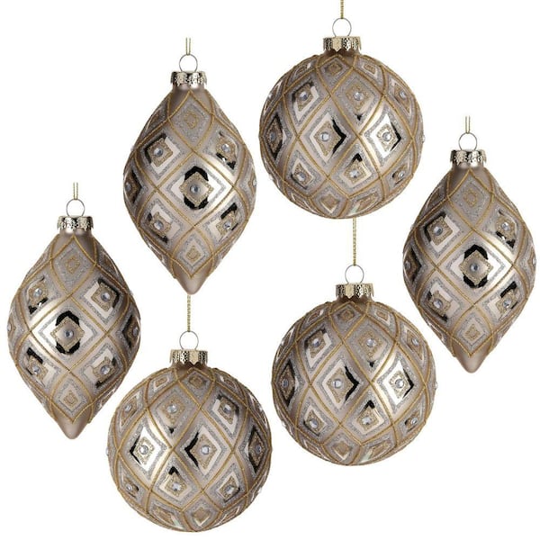 5 in. Glass Toy Soldier Ball Ornament