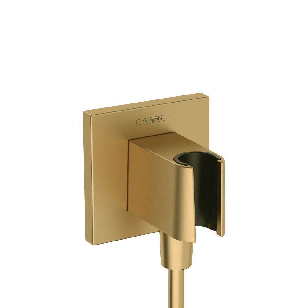 FixFit E 1/2 in. Plastic Wall Outlet with Handshower Holder in Brushed Gold Optic price history on PriceWatchPro