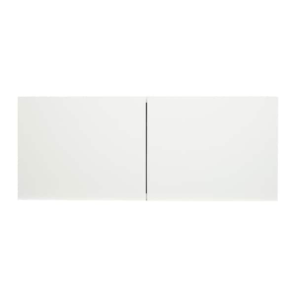 Mediterraneo Euro Assembled White Wall Kitchen Cabinet with Soft Door Close 30 in. x 15 in. x 15 in.
