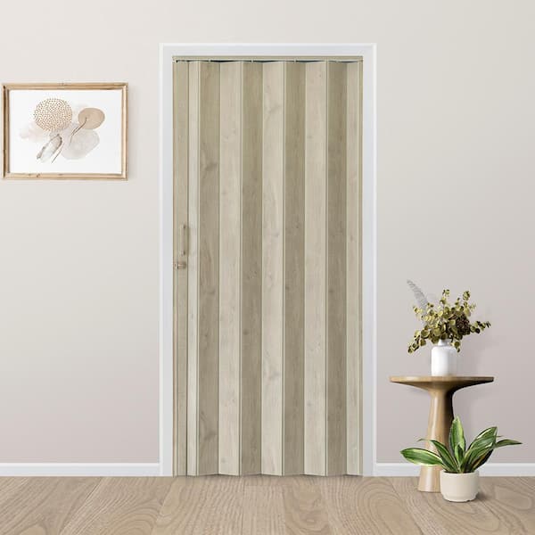 Everbilt Accordion Door Neptune Timberluxe 36 in. x 80 in. - Texturized ...