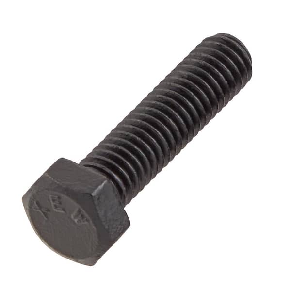 DECKMATE 3/8 in. -16 x 1-1/2 in. Black Hex Bolt