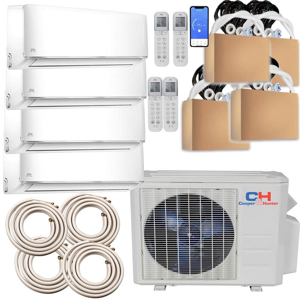 Sophia 36,000 BTU 3-Ton 22.5 SEER 9-12 Wall Mount Multi-Zone Ductless Mini Split Air Conditioner with Heat Pump 230-Volt price history on PriceWatchPro