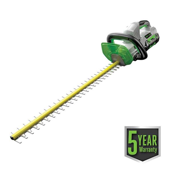 EGO - 24 in. 56V Lithium-ion Cordless Hedge Trimmer with 2.0Ah Battery and Charger Included
