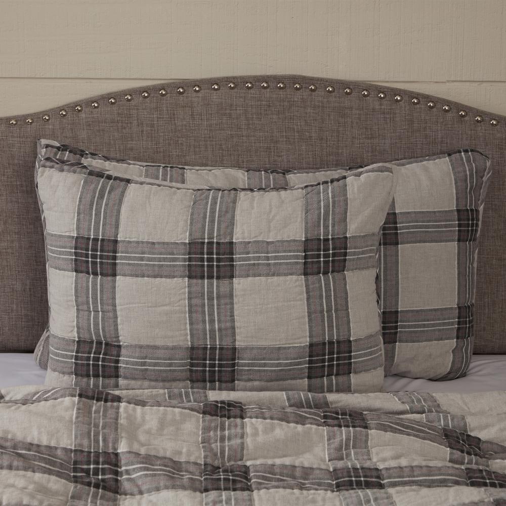 Twilight Plaid King Sham price history on PriceWatchPro