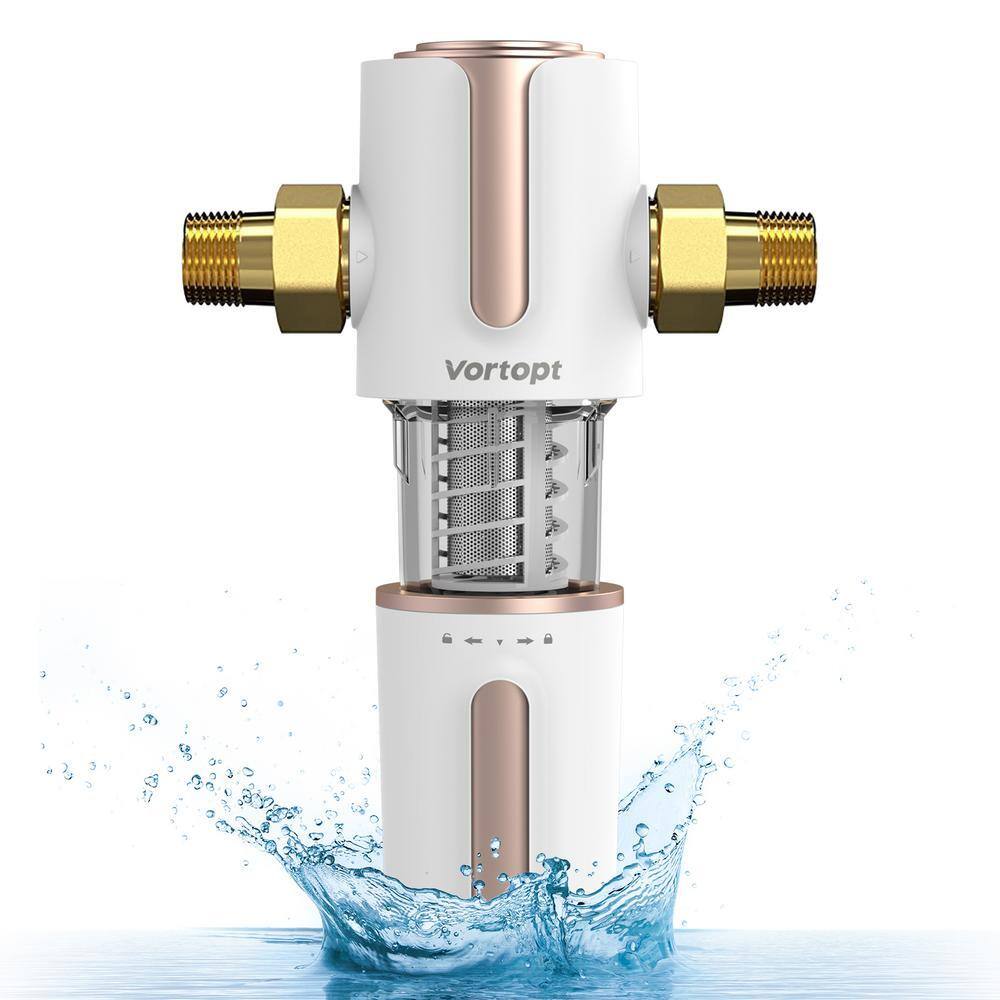 Vortopt 40 μm Spin Down Sediment Water Filter, Automatic Flushing ...