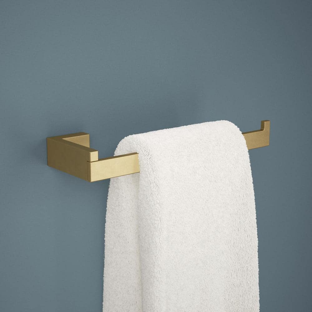 Beaufort Satin Gold 5-Piece Metal Bath Hardware Set