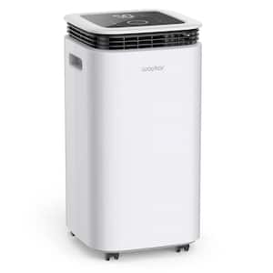 70-Pint Capacity Smart Dehumidifier Covering 5000 sq. ft. with 1.18 Gal. Water Tank and 4 air Vents White