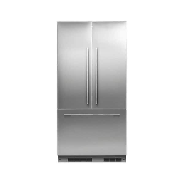 Fisher & Paykel ActiveSmart 36" 16.8 Cu. Ft. Built-In French Door Refrigerator with Icemaker in Panel-Ready