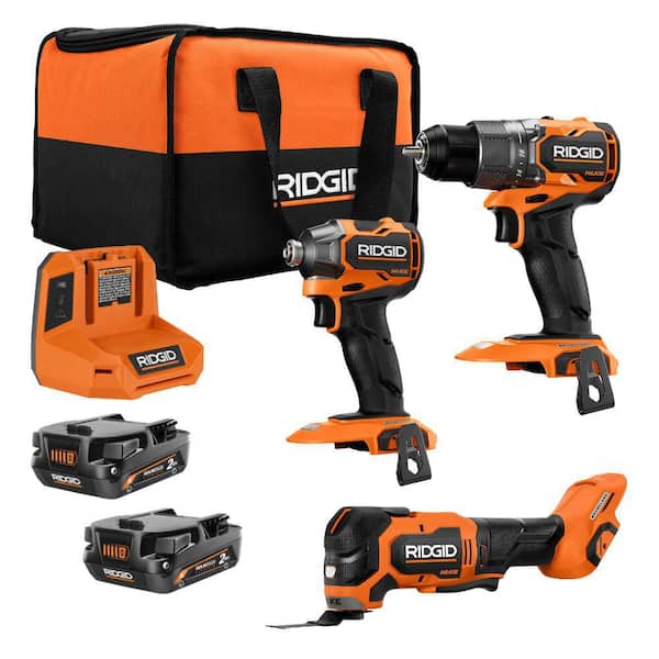 18V NUKE SubCompact Brushless Cordless 2-Tool Combo Kit with 18V NUKE SubCompact Brushless Multi-Tool