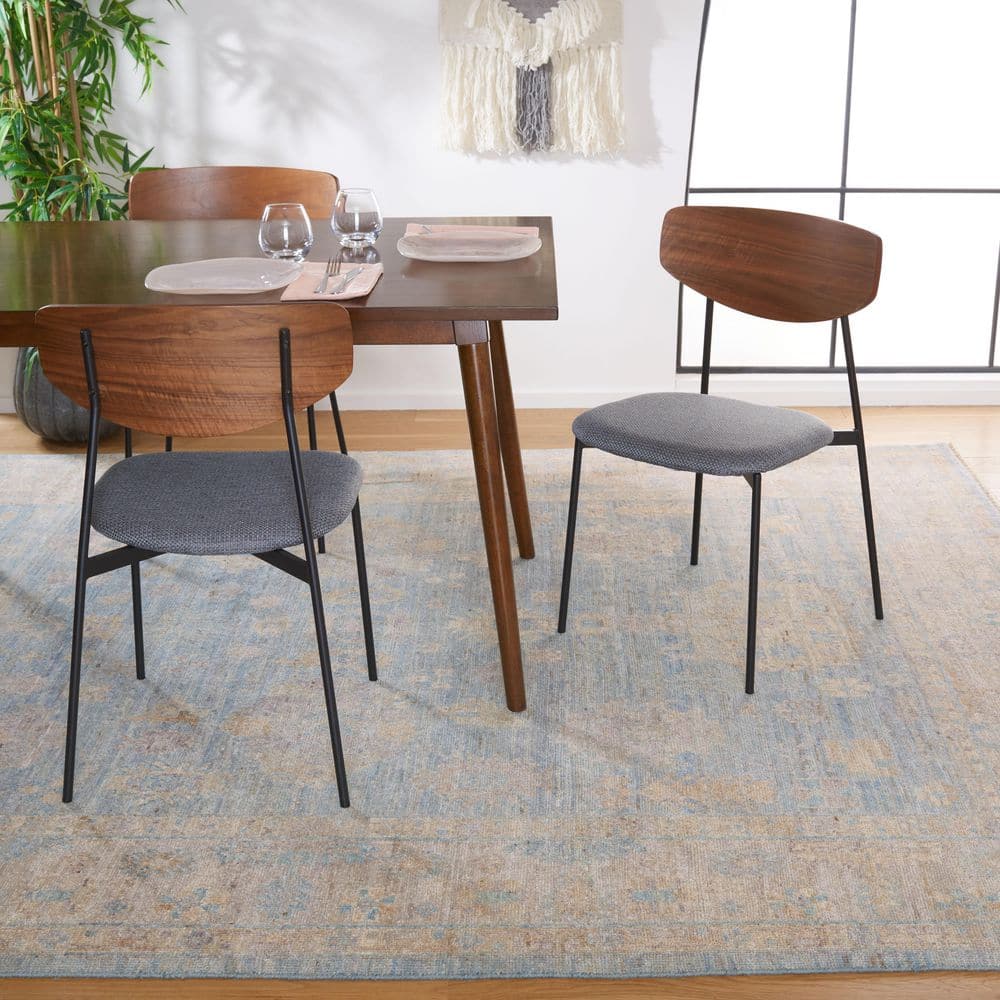 Oushak 8 ft. x 10 ft. Light Gold/Beige Distressed Ornate Area Rug price history on PriceWatchPro