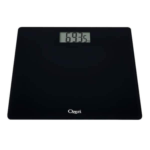 Ozeri Precision Bath Scale 440 Lbs 0 Kg With 50 G Sensor 0 1 Lbs 0 05 Kg And Infant Pet And Luggage Tare Zb18 B2 The Home Depot