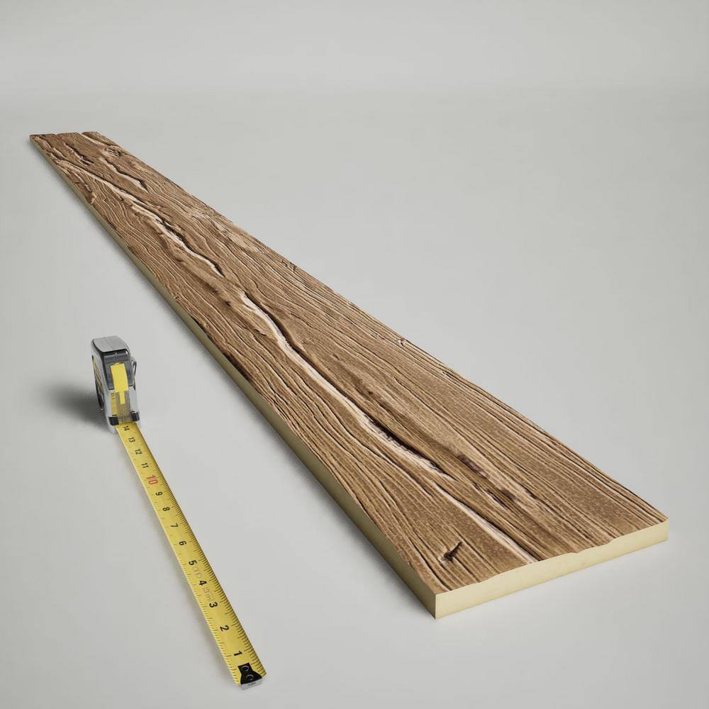 Buttercream Faux Wood Beam Plank for Ceilings and Walls