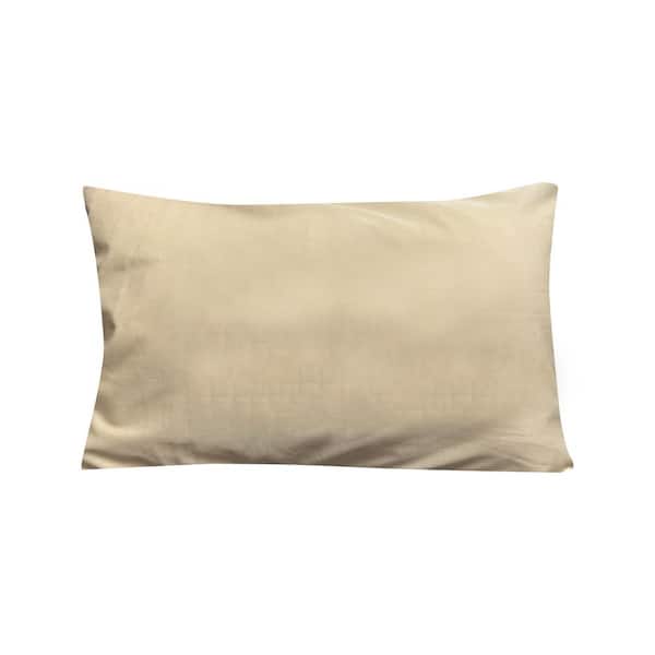 Disc-O-Bed 6 in. H x 11.5 in. W x 17 in. L Cappuccino Camping Pillow