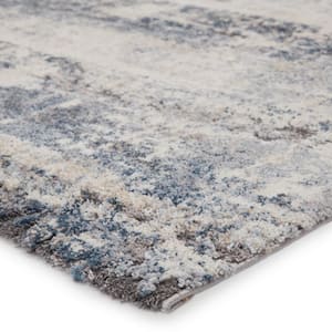 Benton Blue/Gray 8 ft. x 10 ft. Abstract Area Rug