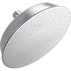 1-Spray Patterns 2.50 GPM 8.5 in. Ceiling Mounted Fixed Shower Head in Chrome