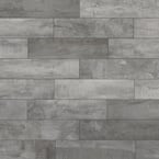 Wind River Grey 6 in. x 24 in. Porcelain Floor and Wall Tile (14 sq. ft./case)