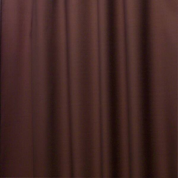 Chocolate InterDesign Forma Ribbed Fabric Shower Curtain Chocolate InterDesign Forma Ribbed Fabric Shower Curtain