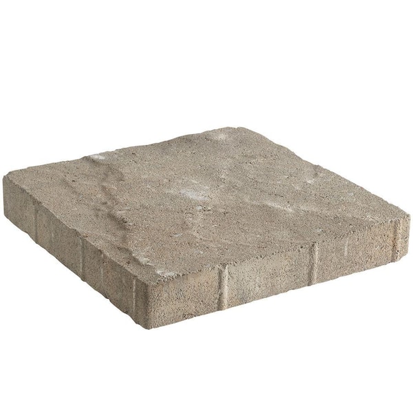 Pavestone Tuscan 11.75 in. x 11.75 in. x 1.75 in. Fieldstone Concrete Step Stone