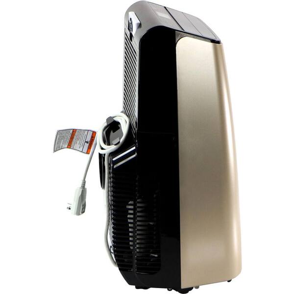 Amana 12000 Btu 7 500 Btu Doe Portable Air Conditioner Gold And Black Amap121ad 2 The Home Depot