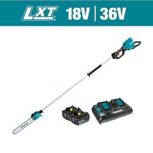 LXT 18V X2 (36V) Lithium-Ion Brushless Cordless 10 in. Pole Saw Kit, 8 ft. L (5.0 Ah)