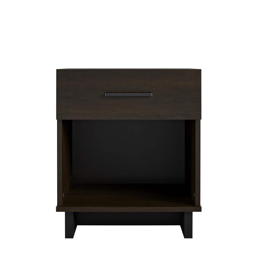 Julia 20 in. Espresso End Table