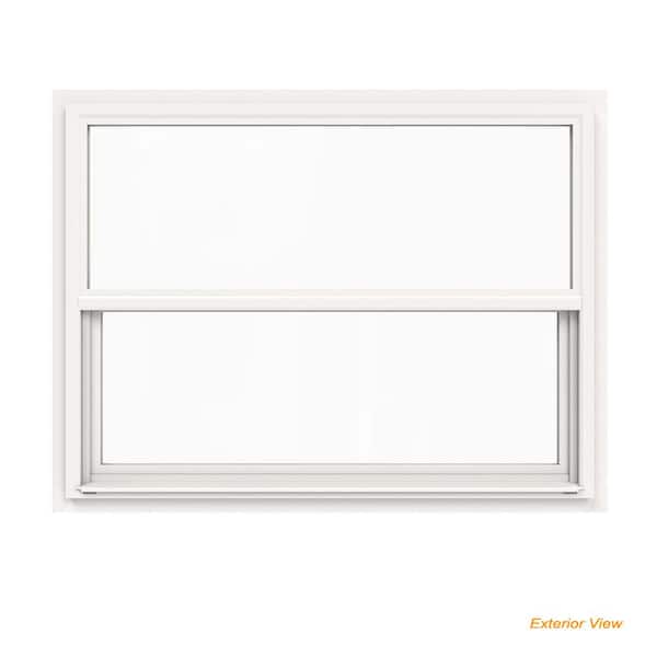 JELD-WEN 48 in. x 36 in. V-4500 Series White Single-Hung Vinyl