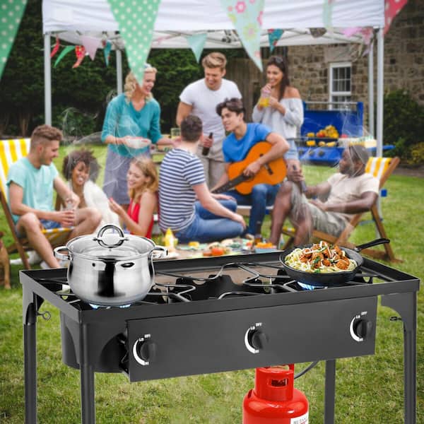 Portable Camping Cooking BBQ Stove Picnic Cooker Backpacking Outdoor Equipment 