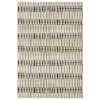 AVERLEY HOME Rayder Ivory/Black 10 ft. x 13 ft. Abstract Geometric Lines Polypropylene/Polyester Indoor Area Rug 742658
