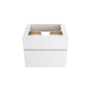 Studio S 24 in. Double Drawer Bath Vanity Cabinet Only in White