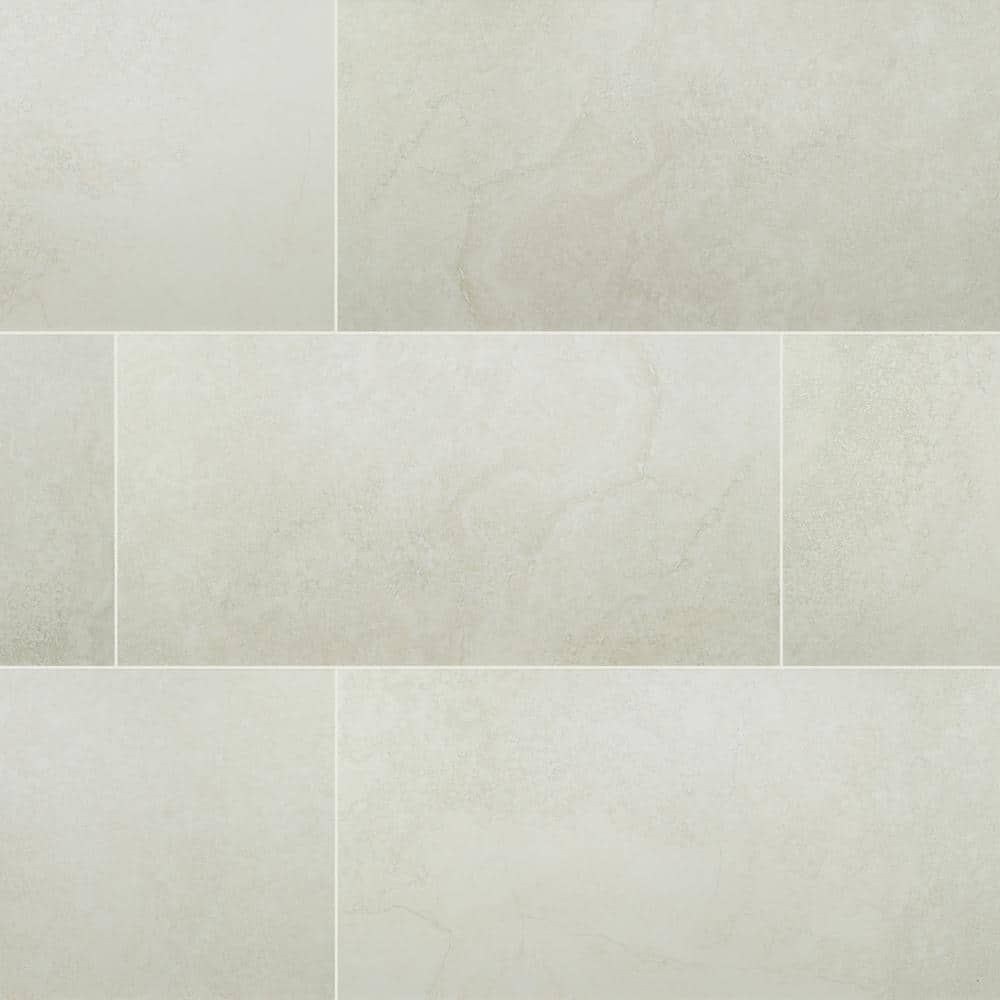 MSI Take Home Tile Sample-Legend White 4 In. X 4 In. Matte Porcelain ...