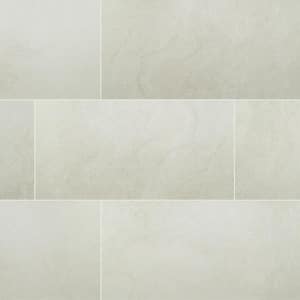 Legend White 12 In. X 24 In. Matte Porcelain Floor and Wall Tile (18 sq. ft./Case)