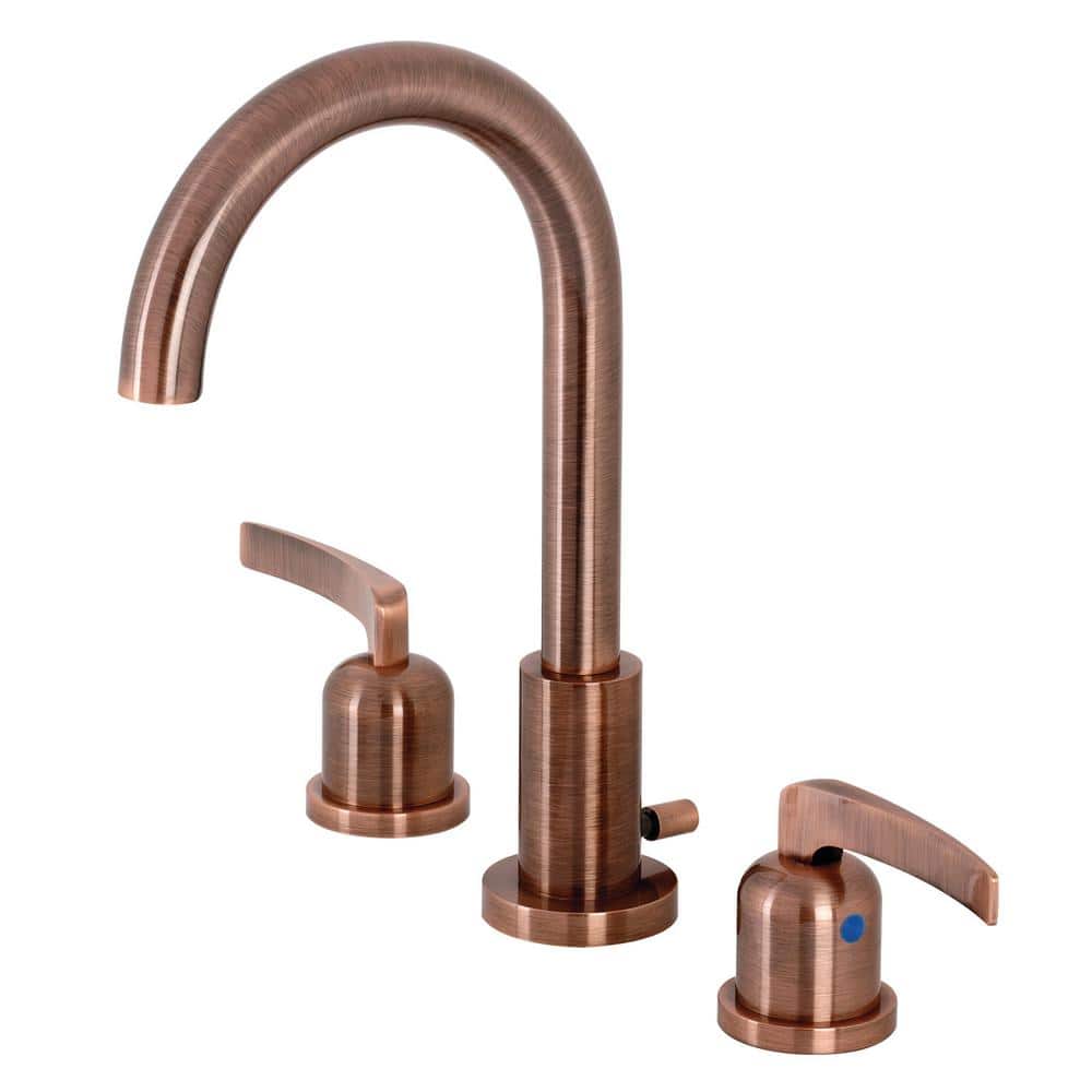 Centurion 8 in. Widespread 2-Handle Bathroom Faucet in Antique Copper price history on PriceWatchPro