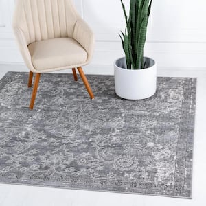 Portland Albany Gray 6 ft. x 6 ft. Square Area Rug