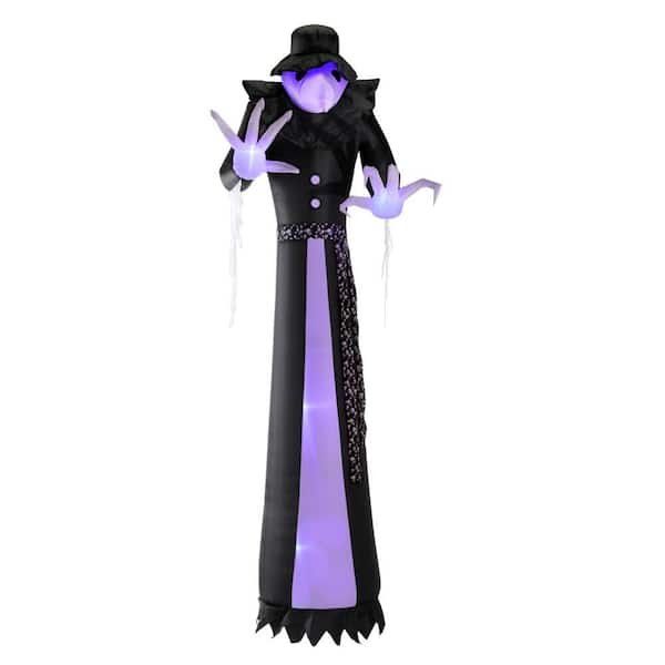 Gemmy 12 ft. Short Circuit Victorian Reaper Halloween Inflatable with Lightshow Projection