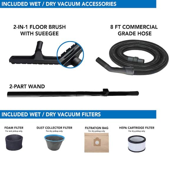 Wet/Dry Vacuum Accessories