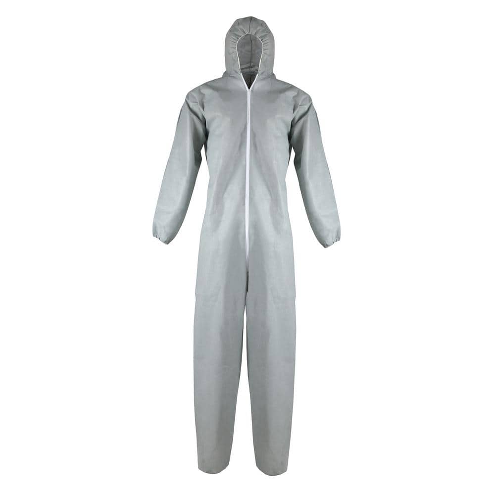 Buy Disposable Protective Coverall Suit, Full Body Protective from Hazmat  and Contamination, Non-Woven Clothing, Dustproof Purification Fabric  Isolated Clothing Hood Coverall Suit (L/170CM) Online at desertcartINDIA