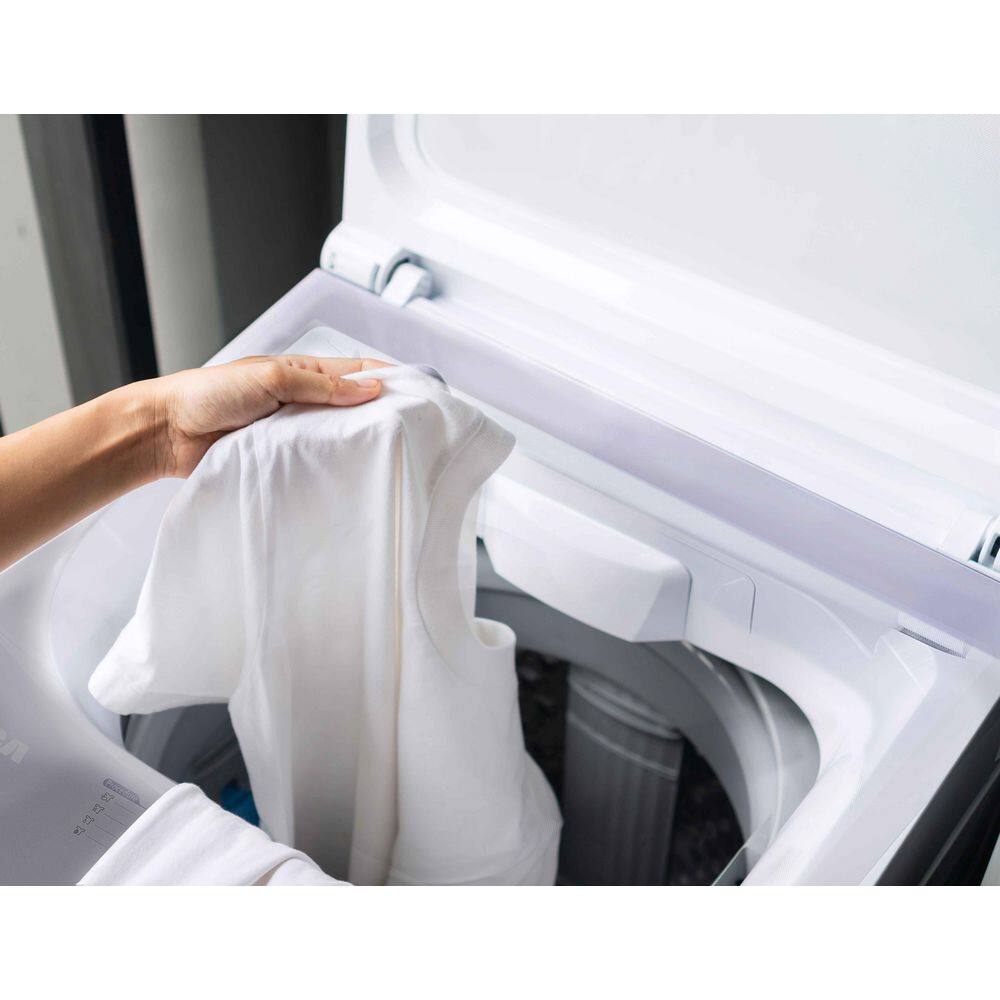 Hamilton Beach White Stainless Steel Top Loading Portable Washer