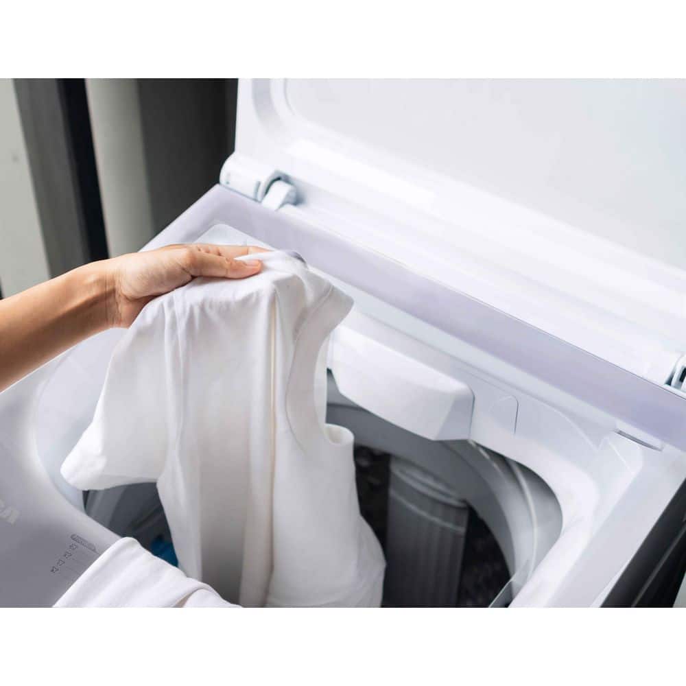 Hamilton Beach White Stainless Steel Top Loading Portable Washer
