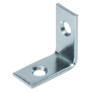 1 in. Steel Zinc-Plated Corner Brace (12-Pack)