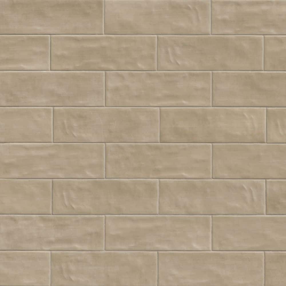 Sierra Umber Brown 4 in. x 12 in. Brick Joint Porcelain Mosaic Wall Tile (4.8 sq. ft./Case) price history on PriceWatchPro
