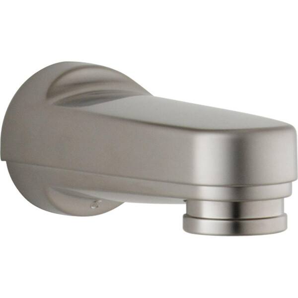 Delta Innovations Pull-down Diverter Tub Spout in Pearl Nickel-DISCONTINUED