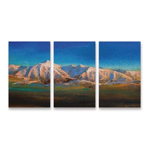 Svetlana Orinko Torellese Range I 3-Piece Panel Set Unframed Photography Wall Art 19 in. x 36 in.