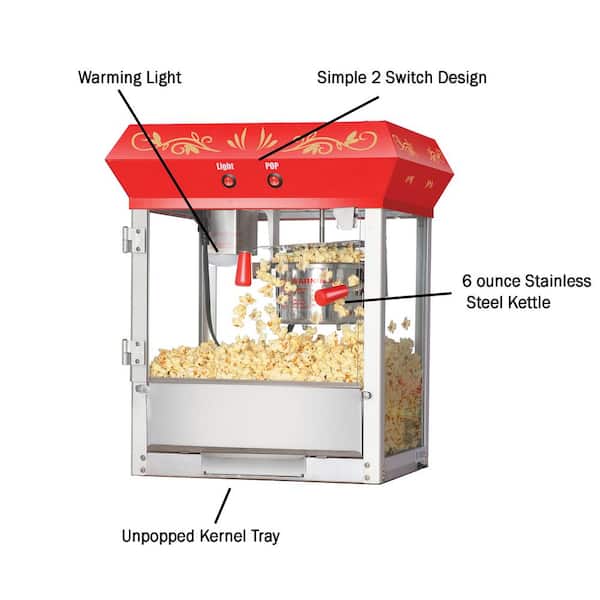 Great Northern Popcorn 4 Oz. Tabletop Popcorn Machine