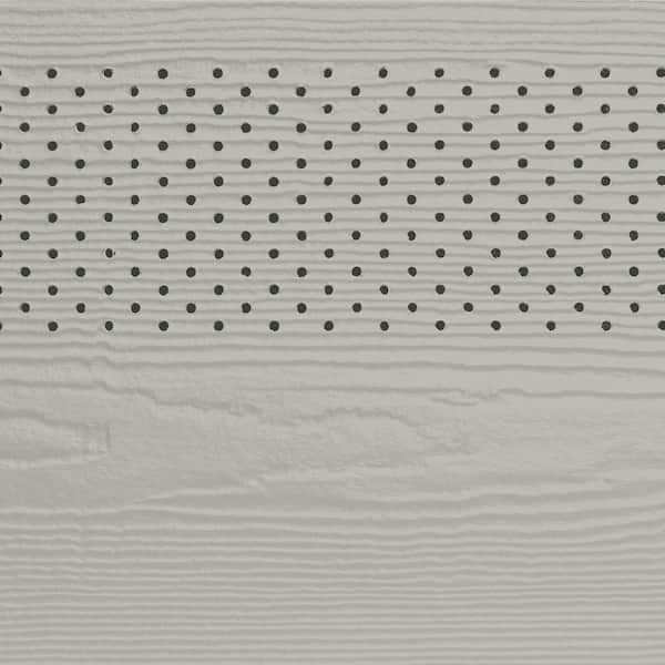 James Hardie Magnolia Home Hardie Soffit HZ10 16 in. x 144 in. It's About Thyme Fiber Cement Vented Cedarmill Soffit