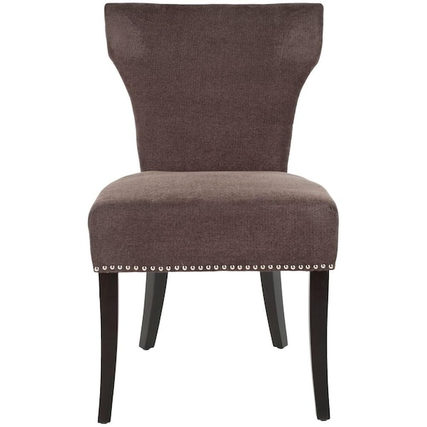 Jappic Dark Brown/Black Side Chair (Set of 2)