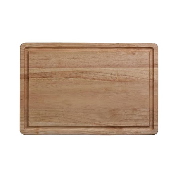 CenterPointe 18 in. x 12 in. x 1.5 in. Hevea Chopping Block