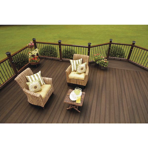 Fiberon 1x6-20' Sanctuary Composite Deck Board-Espresso Grooved